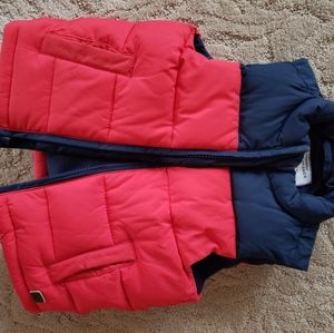Janie and Jack color block puffer vest